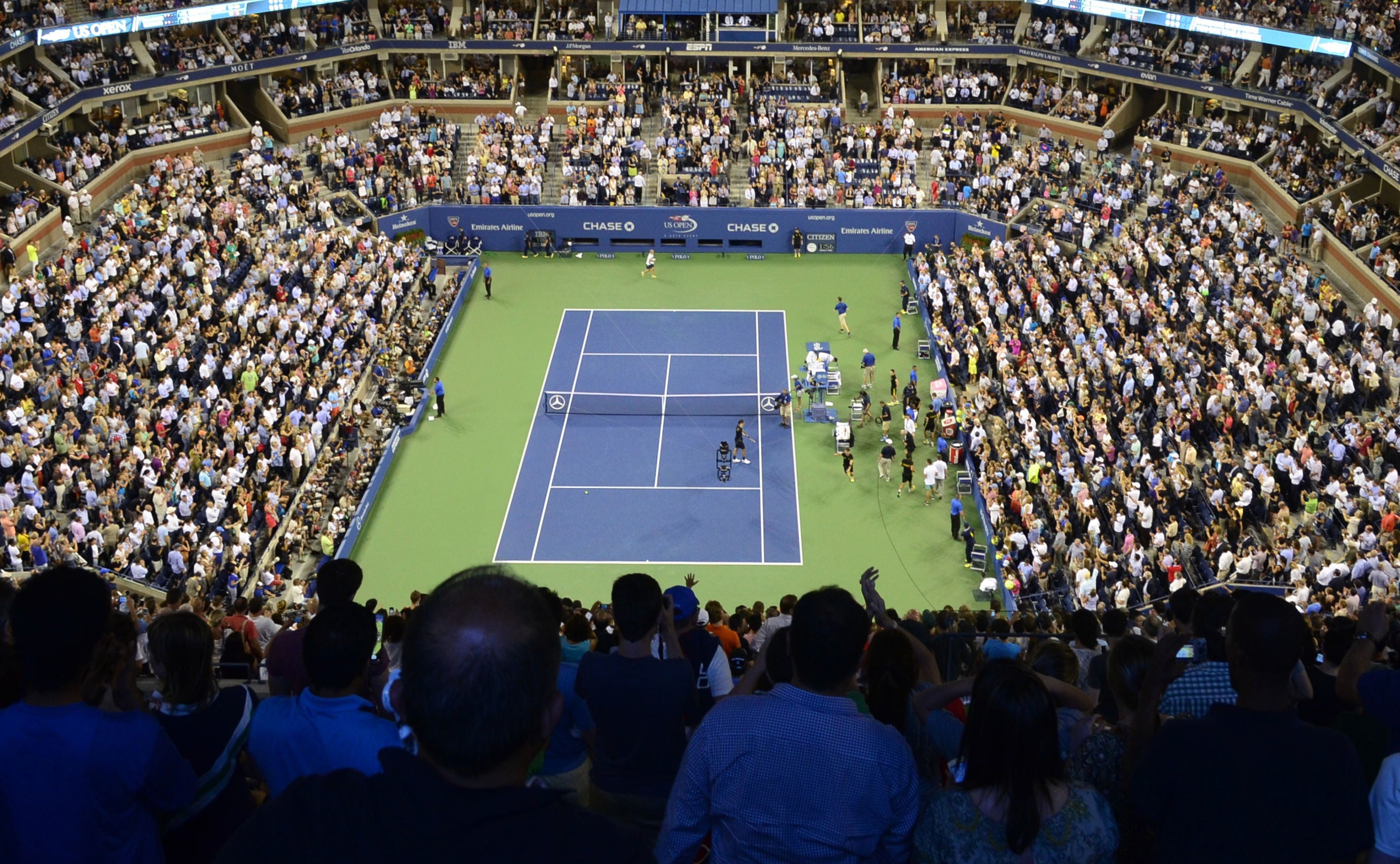 US Open: Day 2 - 1st Round - Day session