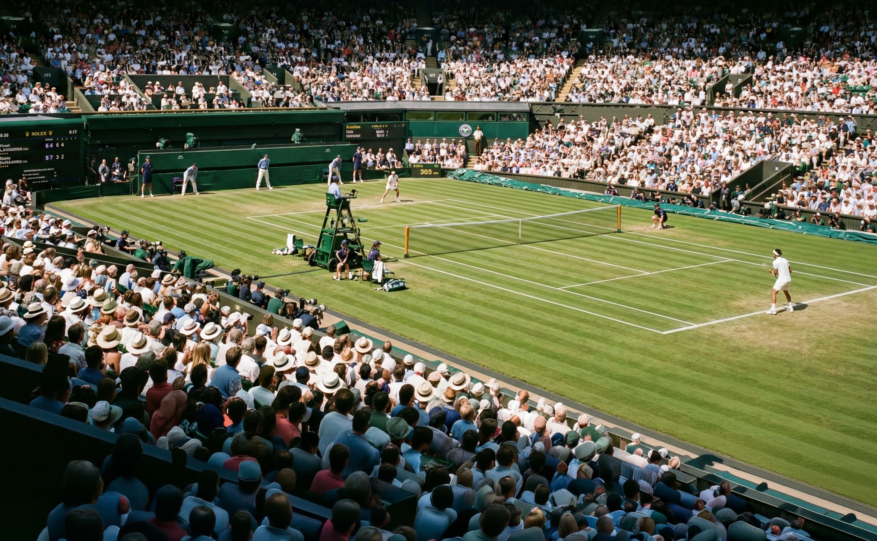 Wimbledon 2027: Day 3 - Men's & Ladies' 1st/2nd Round
